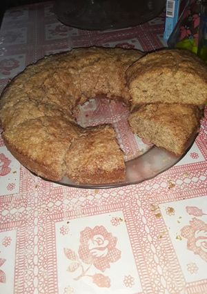 Una foto de BUDÍN O PAN INTEGRAL DE BANANA🍌