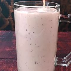 A picture of Banana milkshake.
