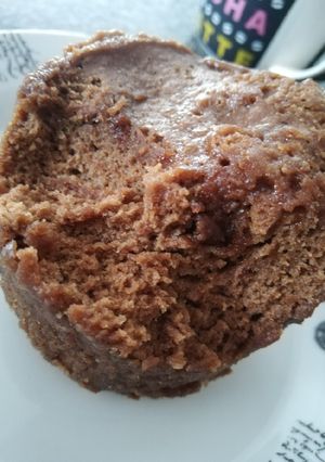 Una foto de Mini brownie en un minuto y medio