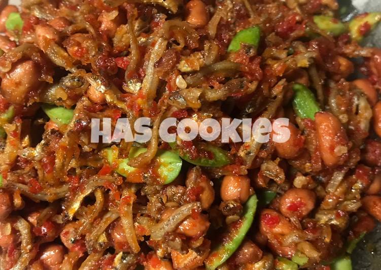 Resep Teri Kacang Balado | Cara Buat Teri Kacang Balado Yang Bisa Manjain Lidah