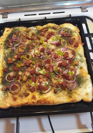 Kenyérlángos recept fotója