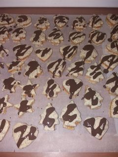Csokis - mákos linzer recept fotója