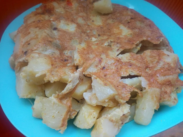 Easy Steps to Prepare Fried potatoes with egg the Perfect Perfect
