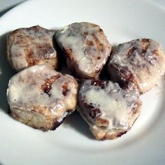A picture of Easy as hell cinnamon buns.