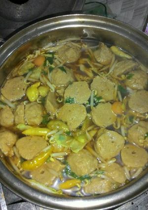 Foto resep Sayur sop bakso