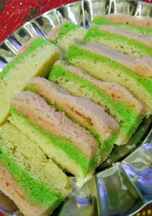 Foto resep Bolu warna warni