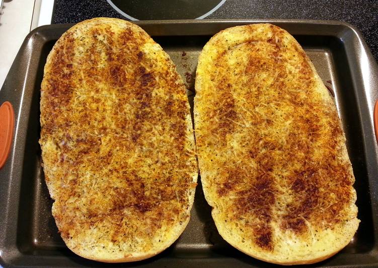 How to Prepare Ultimate cheesy garlic bread