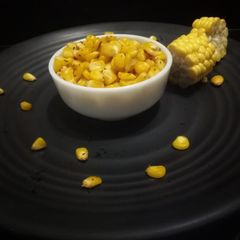 A picture of Italian Corn Chaat.