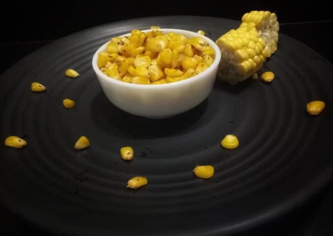 Italian Corn Chaat Recipe