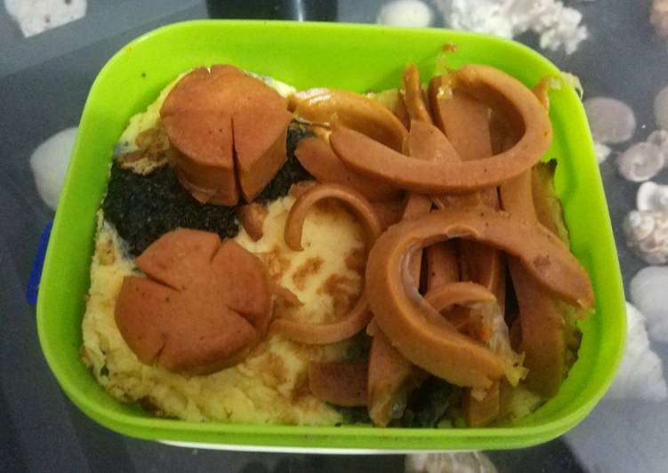 Bekal Nasi-Telur-Sosis