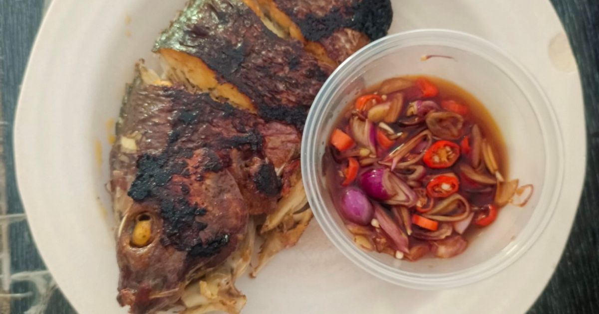 Gurame Panggang Teflon Sambal Kecap