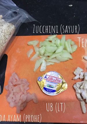 Foto resep Resep MPASI 6M menu 4⭐️ Bubur Oat Ayam