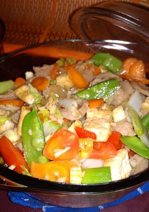 Foto resep Capcay Bakso Tahu
