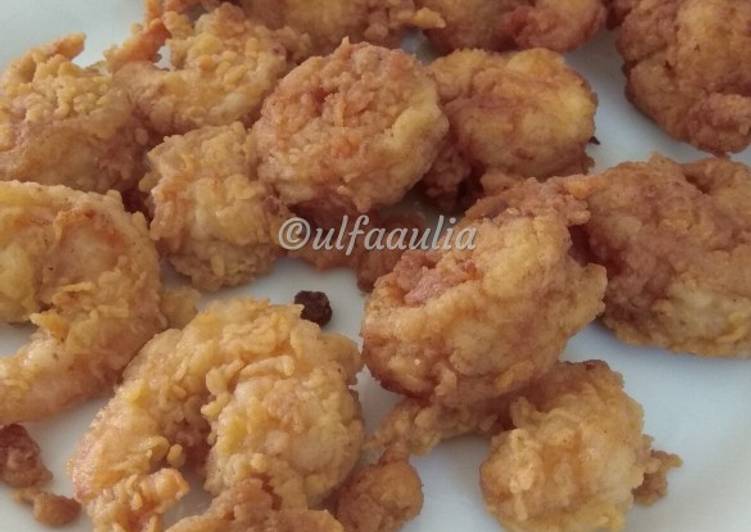 Cara Gampang Membuat Udang Goreng Tepung Anti Gagal