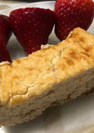 Una foto de Tarta de queso sin azúcar