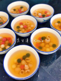 圓滿甜湯(桂圓湯圓) 的食譜成品照片