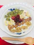 Smoothie Bowl de Avena con Mix de Frutos Secos!