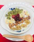 Smoothie Bowl de Avena con Mix de Frutos Secos!