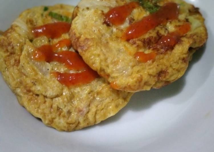Omelet Mini (Isi Abon Tuna)