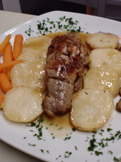 Una foto de Solomillo de cerdo con tomillo