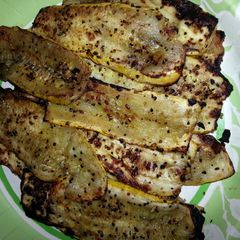 A picture of Grilled Squash.
