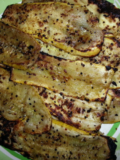 A picture of Grilled Squash.
