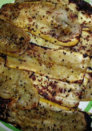 A picture of Grilled Squash.