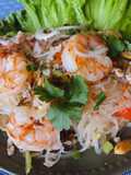 🧑🏽‍🍳🧑🏼‍🍳 Thai Salad • Spicy Glass Noodle Salad - Yum Woon Sen | ThaiChef food