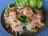 glass noodle salad