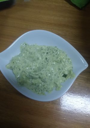 Una foto de Crema rica para untar