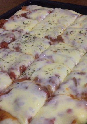 Una foto de Masa fácil para pizza🍕