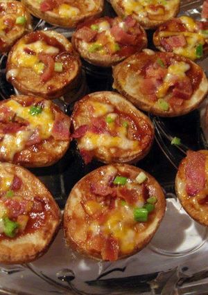 A picture of Party Potatoes.