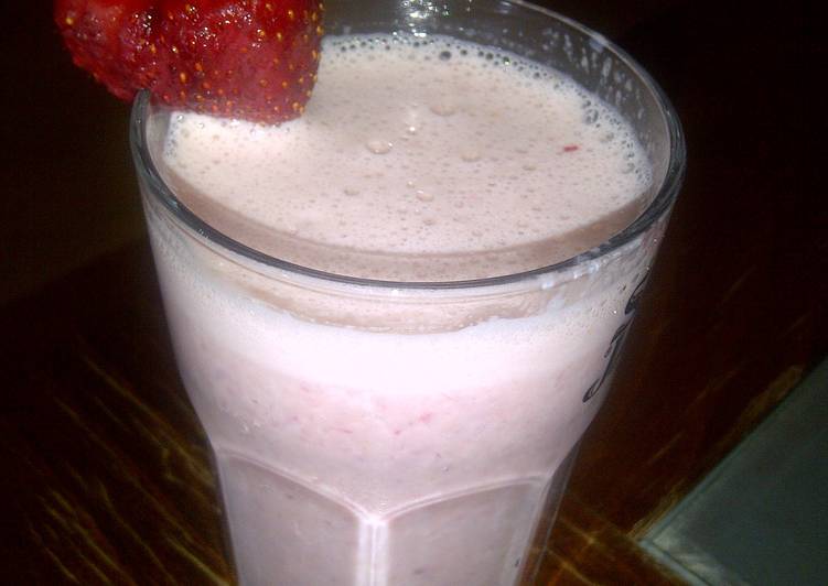 Soy milk smoothie