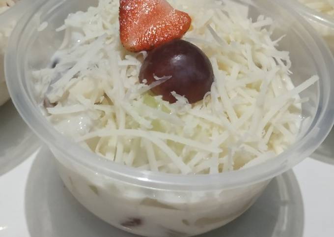 Resep Salad buah creamy, Bikin Ngiler