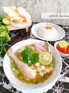 Foto resep Sup Ayam Pak Min Klaten