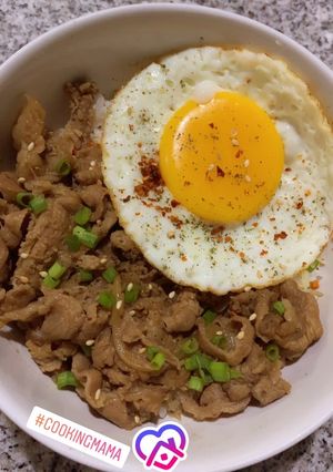 Foto resep Gyudon Beef with Egg