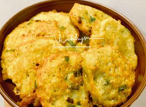 Hình của món Cá Mờm Sữa Chiên Trứng.