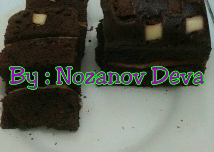 Brownies Slice Chesse Deva