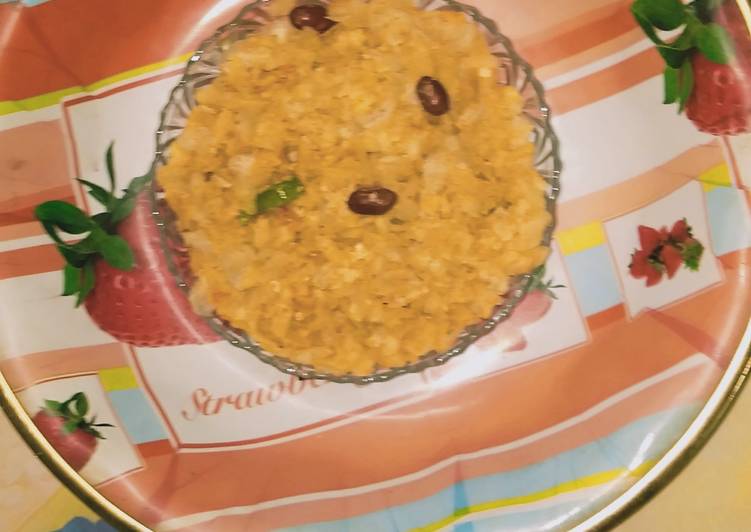 Recipe of Quick Crispy masala poha