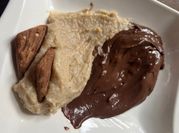 A picture of egg white pudding