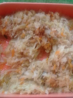 A picture of Fried cabbage.