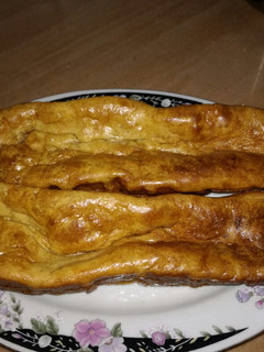 Una foto de Budín de peras sin harina