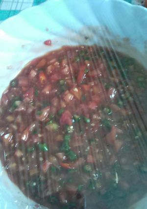 A picture of Kachumbari.
