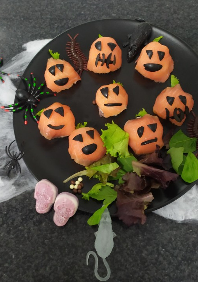 Una foto de Sushi Halloween