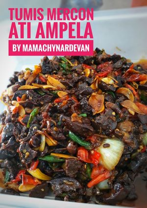 Foto resep Tumis kecap pedas manis ati ampela