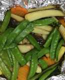 Nấm nướng giấy bạc