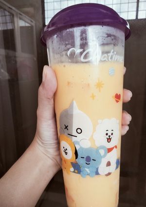 Foto resep Mango milk smoothies
