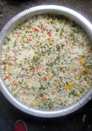 A picture of Vegetable Rice.