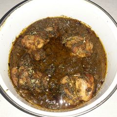 A picture of Hariyali Chicken | Delectable Punjabi Delicacy.