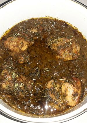A picture of Hariyali Chicken | Delectable Punjabi Delicacy.